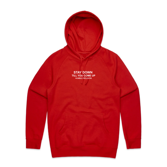 Red Message Hoodie