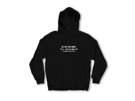 Black Message Hoodie