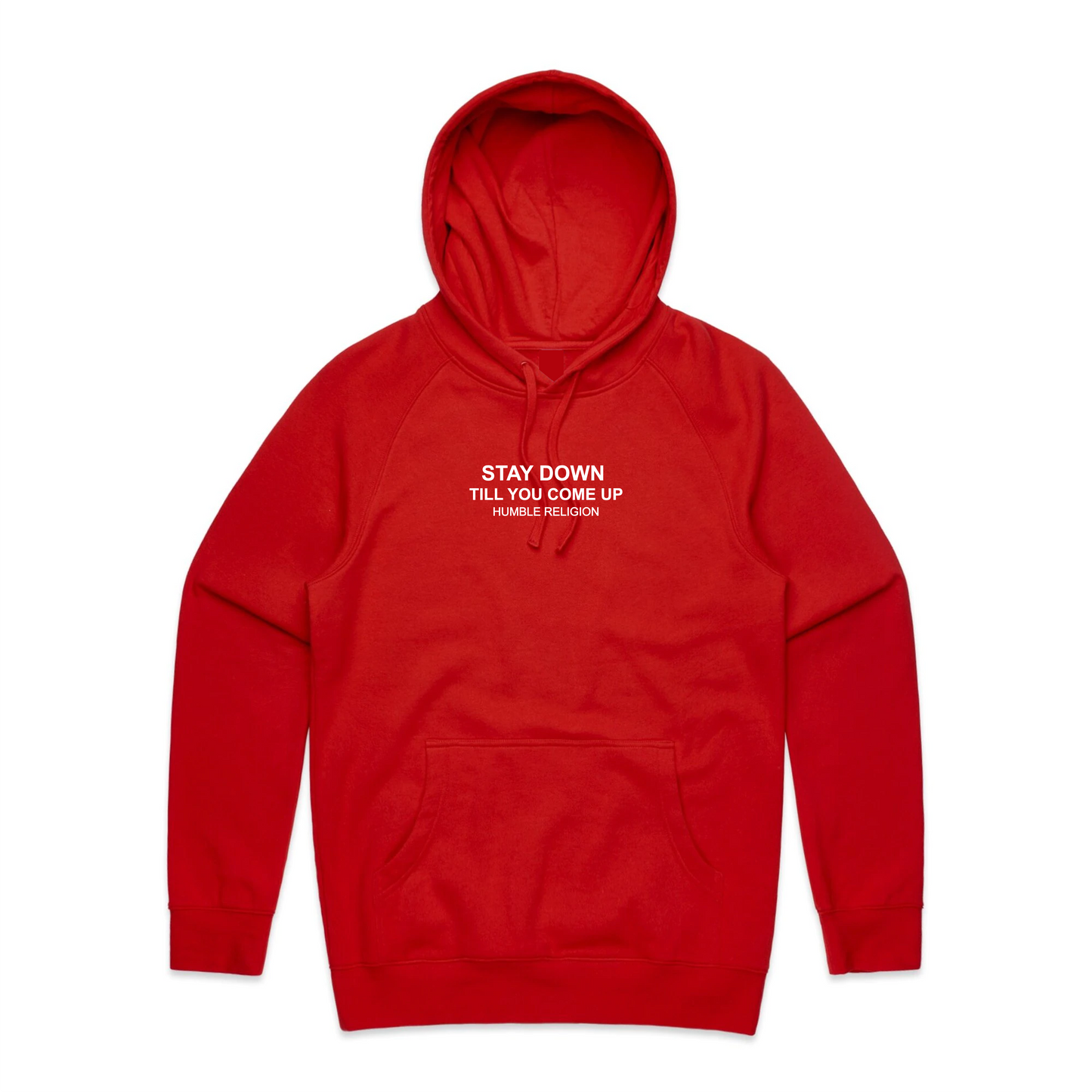 Red Message Hoodie – Humble Religion Clothing